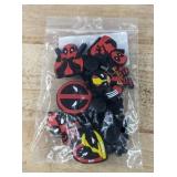 8 Brand New Deadpool & Wolverine Character Croc Charms *N