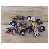 15 Brand New Anime Character Croc Charms *N