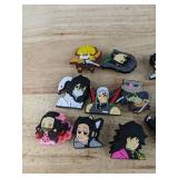 15 Brand New Anime Character Croc Charms *N