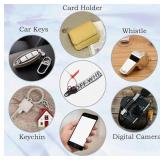 Off-White Keychain Lanyard Strap, Neon Orange with Red Tag - Brand New