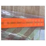 Off-White Keychain Lanyard Strap, Neon Orange with Red Tag - Brand New