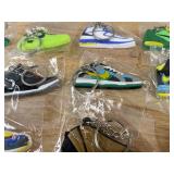 20 Brand New Nike, Air Jordan, Air Max, Kobe, Lebron Sneaker Shoe Keychains