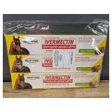 3 Durvet Ivermectin 1.87% Paste Apple Flavored Horse Dewormer - Brand New
