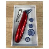 Blackhead Acne Face Cleanser Suction Vacuum Pressure, Red - Brand New