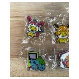 8 Brand New Pokemon and Friends Enamel Pins
