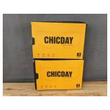 6 CHICDAY Safety Glasses - Brand New *B