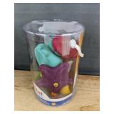 Battat Best Friends Bath Buddies 6-Pack Bath Toys - Brand New