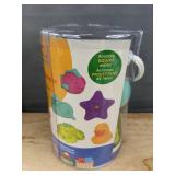 Battat Best Friends Bath Buddies 6-Pack Bath Toys - Brand New