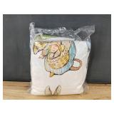 Rabbit Fleece Blanket, 59 x 78.7 Inches - Brand New