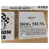 5 Dog Mom and Horse Decor Block Signs - Brand New *B