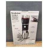 Brookstone 10-in-1 Emergency Flashlight Multi-Tool - Brand New