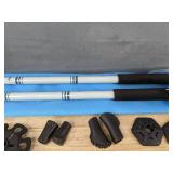 HOTTEK Trekking Poles, 39-53 in with Accessories $69 Retail - Brand New *B