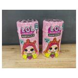 2 LOL Surprise Hairgoals Makeover Series Dolls - Brand New *M