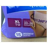 15 Always Discreet Underwear, XL - Brand New