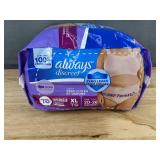 15 Always Discreet Underwear, XL - Brand New