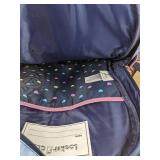 Locker Club Girls Backpack Set with Lunch Bag, Headphones, Wristlet - Brand New