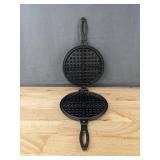 L.D. Huiji Cast Iron Waffle Maker - Brand New