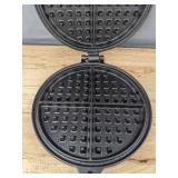 L.D. Huiji Cast Iron Waffle Maker - Brand New