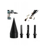 Log Splitter Drill Bit Set with Adapters - Brand New