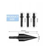 Log Splitter Drill Bit Set with Adapters - Brand New