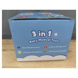 Infant Toys: Colors Cloth Book, Musical Toy Set, Hand and Foot Rattles - Brand New