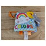Infant Toys: Colors Cloth Book, Musical Toy Set, Hand and Foot Rattles - Brand New