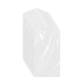 60 Pack Clear Plastic Garment Bags - Brand New