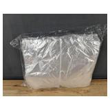 60 Pack Clear Plastic Garment Bags - Brand New