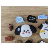 15 Pochacco and Food-Themed Shoe Charms for Crocs - Brand New