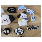 15 Pochacco and Food-Themed Shoe Charms for Crocs - Brand New