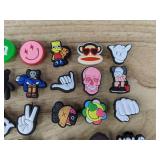 36 Fun KAWS Shoe Croc Charms - Brand New