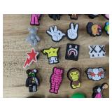 36 Fun KAWS Shoe Croc Charms - Brand New