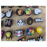 36 Fun KAWS Shoe Croc Charms - Brand New