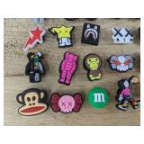 36 Fun KAWS Shoe Croc Charms - Brand New