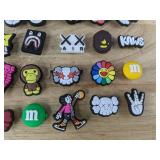 36 Fun KAWS Shoe Croc Charms - Brand New