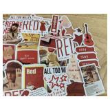 50 Taylor Swift Themed Music Stickers - Brand New