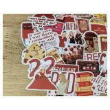 50 Taylor Swift Themed Music Stickers - Brand New