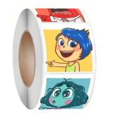 500 Inside Out Character Roll of Stickers - Brand New