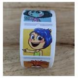 500 Inside Out Character Roll of Stickers - Brand New