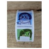 500 Inside Out Character Roll of Stickers - Brand New