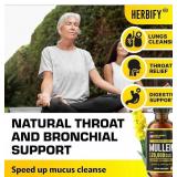 Herbify Mullein Drops 4 oz, Immune & Lung Support Supplement $36 Retail - Brand New