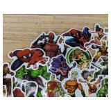 50 Marvel Superhero Stickers - Brand New