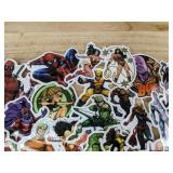 50 Marvel Superhero Stickers - Brand New