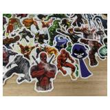 50 Marvel Superhero Stickers - Brand New