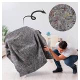 24 Moving Blankets 39x71 Inch Cotton PET Fiber Professional Pads $65 Retail - Brand New *B