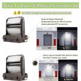 2 Rotatable 150W LED Wall Pack Lights, Dusk to Dawn - Brand New *B