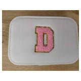 White Jewelry Box with D Patch - Brand New *B