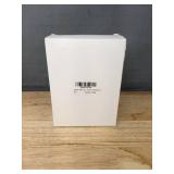 White Jewelry Box with D Patch - Brand New *B