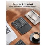 ProtoArc EK04 Ergonomic Wireless Keyboard, $70 Retail - Brand New *B