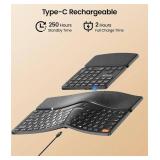 ProtoArc EK04 Ergonomic Wireless Keyboard, $70 Retail - Brand New *B